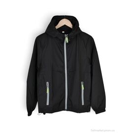Фотография Ветровка детская Весна/осень 8375 black (4 шт. р.сетка S-XL) "Presto" недорого оптом от прямого поставщика