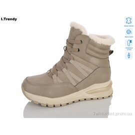 Черевики жіночі стильні Зима DH3920-18 (6 пар р.36-41) "Trendy" недорого оптом від прямого постачальника