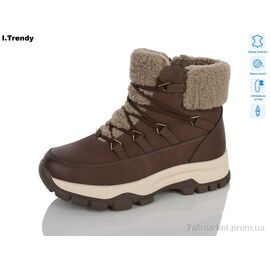 Черевики жіночі стильні Зима DH5001-5 (6 пар р.36-41) "Trendy" недорого оптом від прямого постачальника