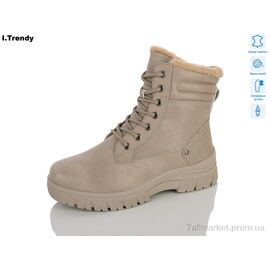 Черевики жіночі стильні Зима DH3870-18 (6 пар р.36-41) "Trendy" недорого оптом від прямого постачальника