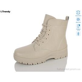 Черевики жіночі стильні Зима DH3875-9 (6 пар р.36-41) "Trendy" недорого оптом від прямого постачальника
