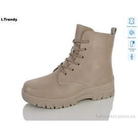 Черевики жіночі стильні Зима DH3875-18 (6 пар р.36-41) "Trendy" недорого оптом від прямого постачальника