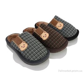 Фотография Тапки детские домашние Весна/осень 555-55 mix (24 пар р.30-35) "Lion-Lu" недорого оптом от прямого поставщика