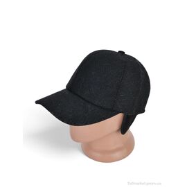 Кепка для чоловіків Зима G13-5 black (5 шт. р.сітка54-60) "Red Hat" недорого оптом від прямого постачальника