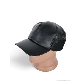 Кепка для чоловіків Зима G13-7 black (5 шт. р.сітка54-58) "Red Hat" недорого оптом від прямого постачальника