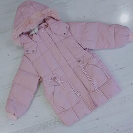 Фотография Курка детская зимняя на девочку K28 pink р.7-10 "MALIBU" недорого оптом от прямого поставщика