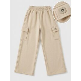 Фотография Штаны детские спортивные зимние на девочку ZA3871 beige р.10-14 "Zayka" недорого оптом от прямого поставщика