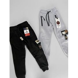 Фотография Штаны детские спортивные зимние на мальчика ZA3876 grey р.86-104 "Zayka" недорого оптом от прямого поставщика