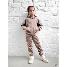 Фотография Костюм детский спортивный тёплый унисекс 925 beige р.122-164 "DORA" недорого оптом от прямого поставщика