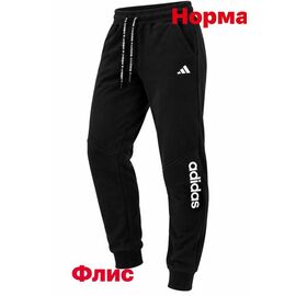 Штани спортивні чоловічі утеплені 15050 black р.S-2XL "Alex Clothes" недорого оптом від прямого постачальника