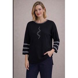 Светр жіночий JL1431 black р.52-54 "Julia" недорого оптом від прямого постачальника