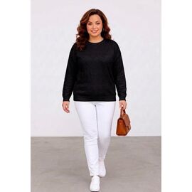 Светр жіночий JL1452 black р.52-54 "Julia" недорого оптом від прямого постачальника