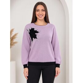 Светр жіночий JL1459 lilac р.50-52 "Julia" недорого оптом від прямого постачальника
