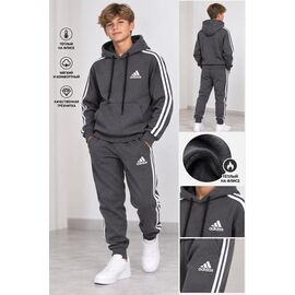 Фотография Костюм детский спортивный тёплый на мальчика 1007-3 d.grey р.13-17 "Fili kids" недорого оптом от прямого поставщика