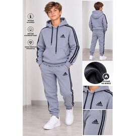 Фотография Костюм детский спортивный тёплый на мальчика 1007-3 l.grey р.13-17 "Fili kids" недорого оптом от прямого поставщика