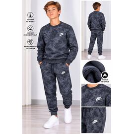 Фотография Костюм детский спортивный тёплый на мальчика 1038-3 grey р.13-17 "Fili kids" недорого оптом от прямого поставщика
