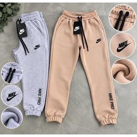 Фотография Штаны детские спортивные зимние на мальчика 1042-2 beige р.9-13 "Fili kids" недорого оптом от прямого поставщика