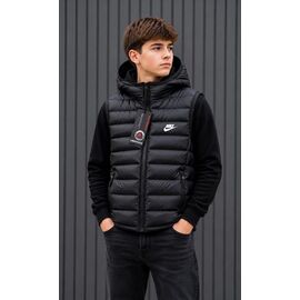 Фотография Жилетка детская на мальчика D003 black р.13-17 "Fili kids" недорого оптом от прямого поставщика