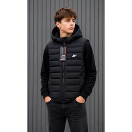 Фотография Жилетка детская на мальчика D02 black р.13-17 "Fili kids" недорого оптом от прямого поставщика