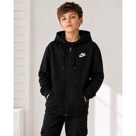 Фотография Кофта детская спортивная тёплая на мальчика FK1209 black р.8-12 "Fili kids" недорого оптом от прямого поставщика