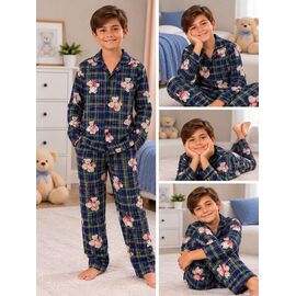 Фотография Пижама детская на мальчика FK1239 navy р.6-14 "Fili kids" недорого оптом от прямого поставщика