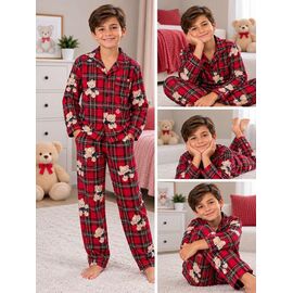 Фотография Пижама детская на мальчика FK1240 red р.6-14 "Fili kids" недорого оптом от прямого поставщика