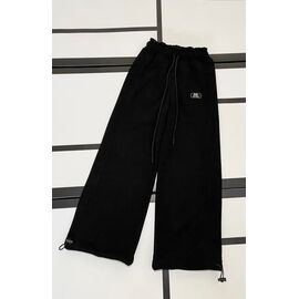 Фотография Штаны детские спортивные зимние на девочку 596 black р.128-158 "Kosmy" недорого оптом от прямого поставщика