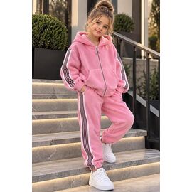 Фотография Костюм детский спортивный тёплый на девочку 1081 pink р.122-152 "Marimaks" недорого оптом от прямого поставщика