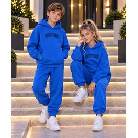Фотография Костюм детский спортивный тёплый унисекс 1008 electric blue р.146-164 "Marimaks" недорого оптом от прямого поставщика