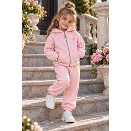 Фотография Костюм детский спортивный тёплый на девочку 1078 l.pink р.92-116 "Marimaks" недорого оптом от прямого поставщика