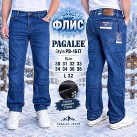 Джинси чоловічі PB1617 blue р.30-38 "Pagalee" недорого оптом від прямого постачальника
