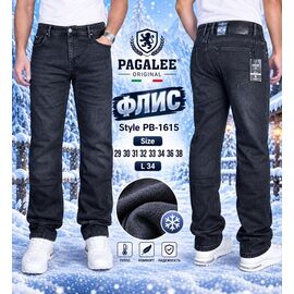 Джинси чоловічі PB1615 black р.29-38 "Pagalee" недорого оптом від прямого постачальника