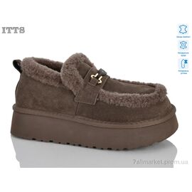 Туфлі жіночі стильні Зима S7988-35 (6 пар р.36-41) "ITTS" недорого оптом від прямого постачальника