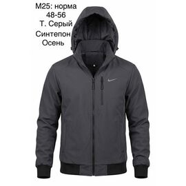 Фотография Куртка мужская M25 d.grey р.48-56 "Essa" недорого оптом от прямого поставщика