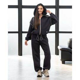 Костюм спортивний жіночий ДЗ120 d.grey р.XS-L "AZNA" недорого оптом від прямого постачальника