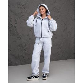Костюм спортивний жіночий ДЗ120 l.grey р.XS-L "AZNA" недорого оптом від прямого постачальника
