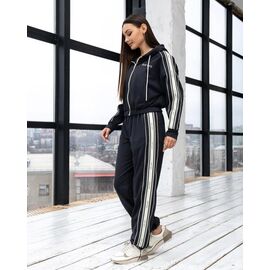 Костюм спортивний жіночий ДЗ124 d.grey р.XS-L "AZNA" недорого оптом від прямого постачальника