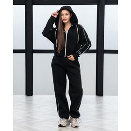 Костюм спортивний жіночий ДЗ210 black р.XS-L "AZNA" недорого оптом від прямого постачальника