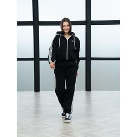Костюм спортивний жіночий ДЗ217 black р.XS-L "AZNA" недорого оптом від прямого постачальника