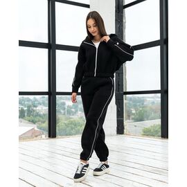 Костюм спортивний жіночий ТЗ6 black р.XS-L "AZNA" недорого оптом від прямого постачальника