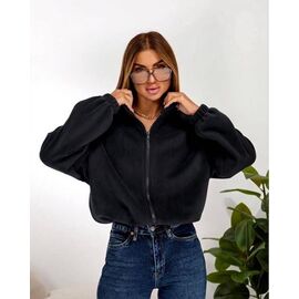 Фотография Кофта женская тёплая 1165 black р.S-L "Lelis" недорого оптом от прямого поставщика