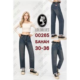 Фотография Джинсы женские 00265 blue р.30-36 "Lolo Blues" недорого оптом от прямого поставщика