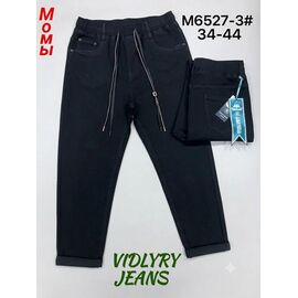 Фотография Джинсы женские 6527-3 black р.34-44 "Vidlyry" недорого оптом от прямого поставщика