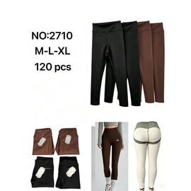 Лосини жіночі теплі 2710 mix р.M-XL "Hoan" недорого оптом від прямого постачальника