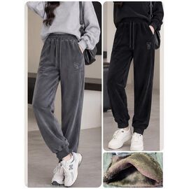 Фотография Штаны спортивные женские тёплые 925 mix р.2XL-4XL "Hoan" недорого оптом от прямого поставщика