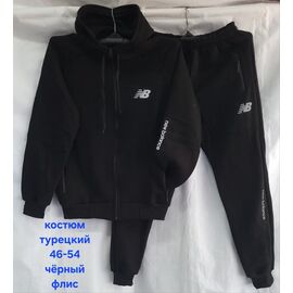 Костюм спортивний чоловічий HN1962 black р.46-54 "Hoan" недорого оптом від прямого постачальника