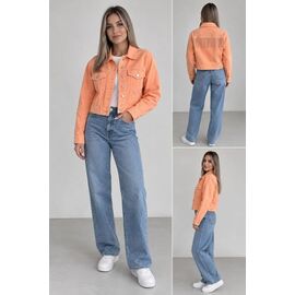 Куртка жіноча демісезонна 8852 orange р.M-L "Seven Group" недорого оптом від прямого постачальника