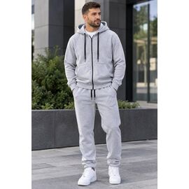 Костюм спортивний чоловічий 9188 grey р.46-54 "Seven Group" недорого оптом від прямого постачальника