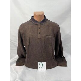 Фотография Свитер мужской SB2356 brown р.XL-5XL "Sabihina" недорого оптом от прямого поставщика