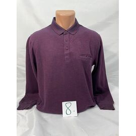 Фотография Свитер мужской SB2357 wine р.XL-5XL "Sabihina" недорого оптом от прямого поставщика